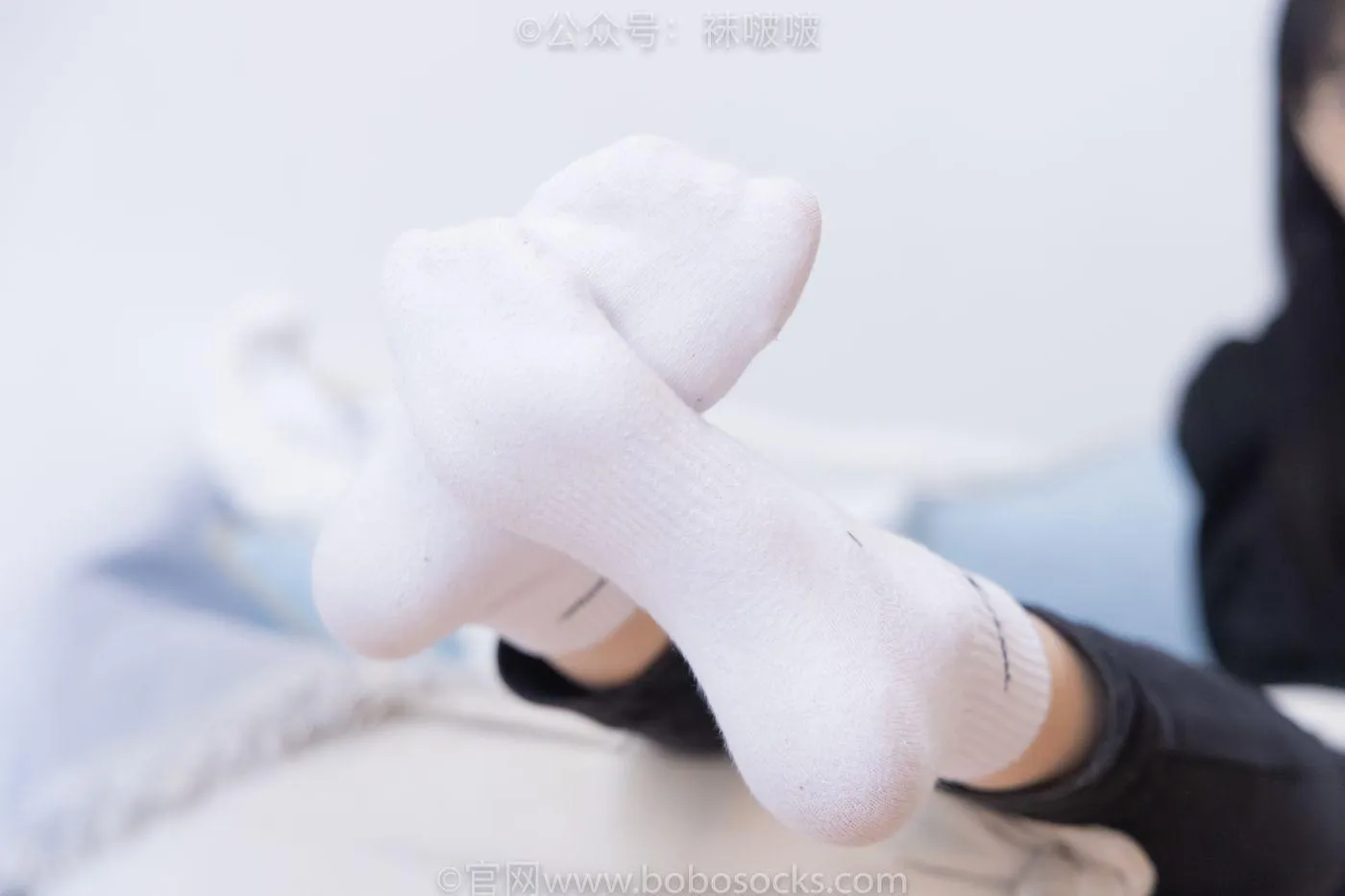 [BoBoSocks袜啵啵]NO.061 稚予-短靴、白棉袜、裸足 [145P]插图4